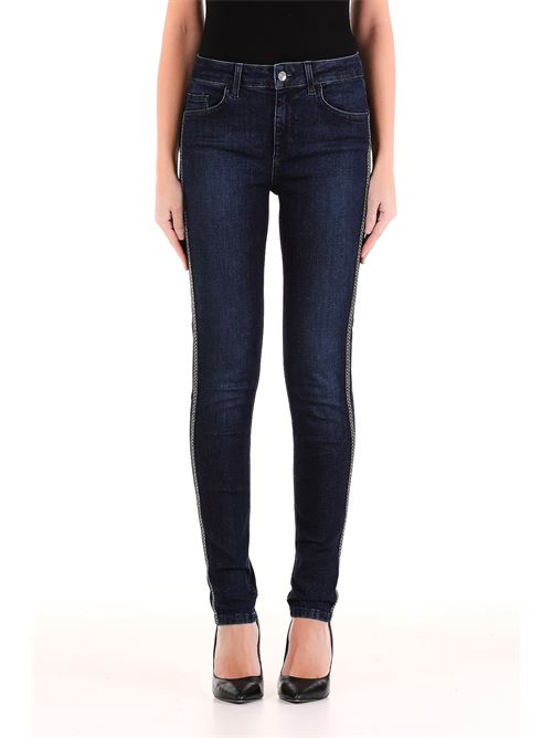 Jeans skinny con applicazioni gioiello Liu Jo | UF1013D4614.78218